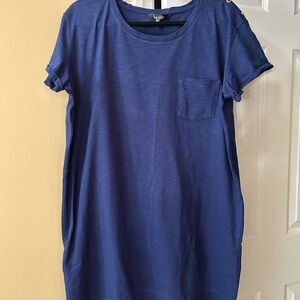 Nicole Miller Deep Blue Mini Dress